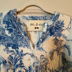 Fox & Hen Blue Dress Medium